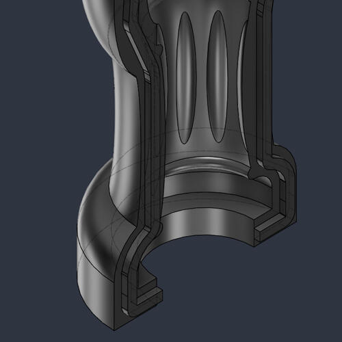 3D printed mold design stage